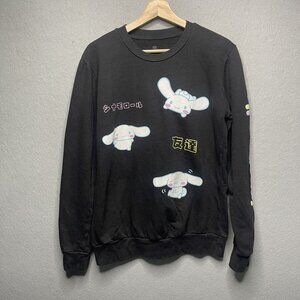 Sanrio Cinnamoroll Black Crewneck Sweatshirt By Ripple Junction